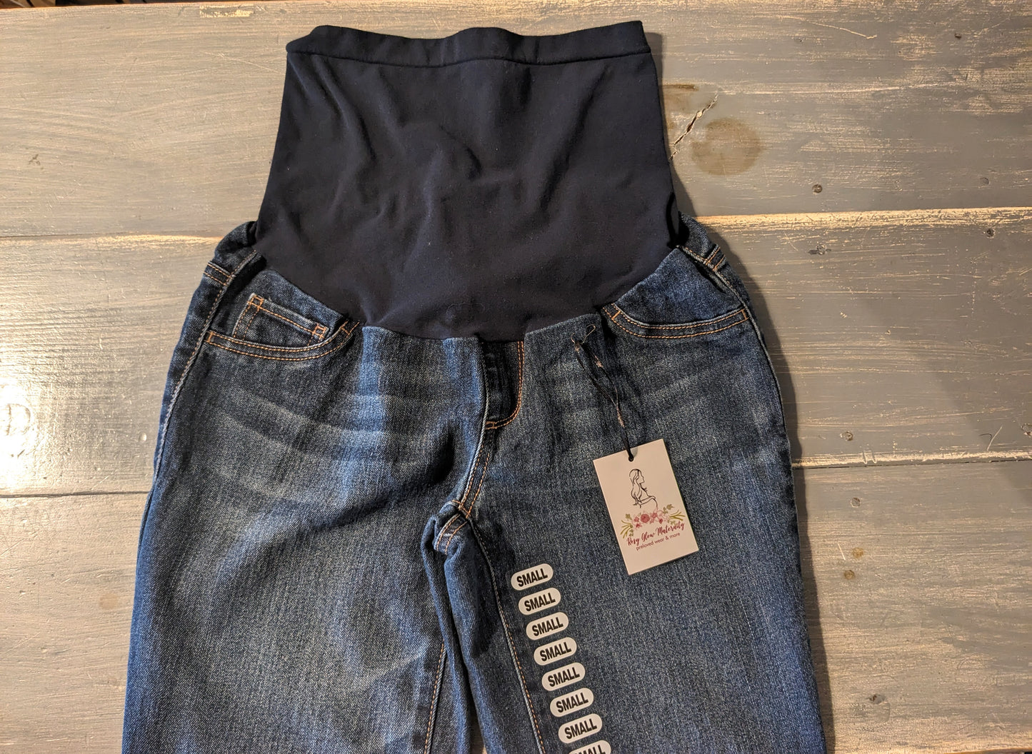 Full panel 29" bootcut jeans, Multi wash