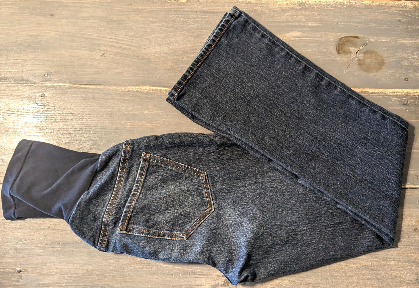 Full panel 29" bootcut jeans, Multi wash