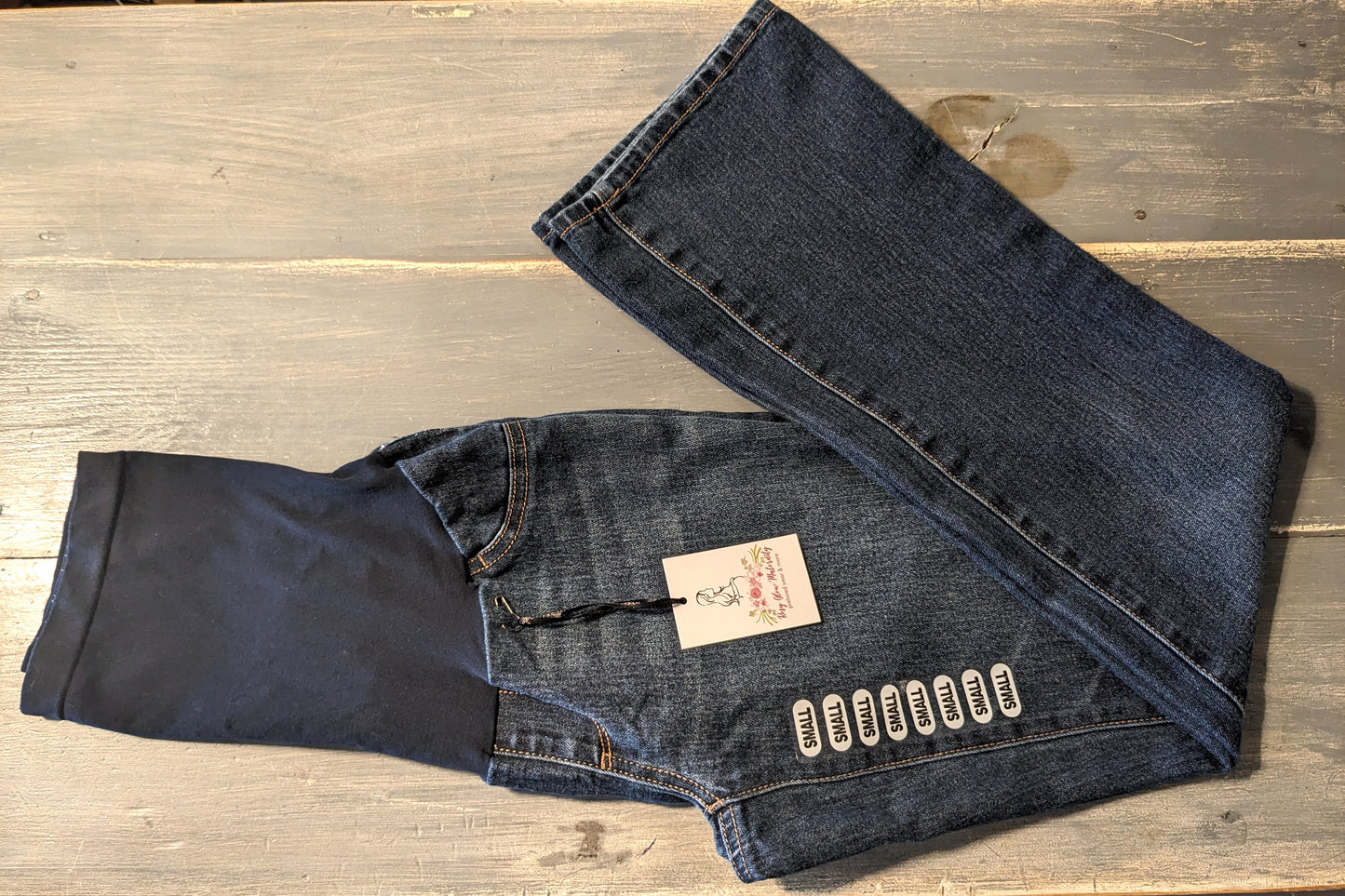 Full panel 29" bootcut jeans, Multi wash