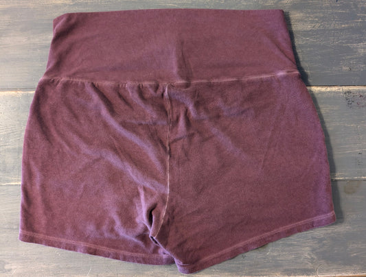 Mid panel 3.5" pocket lounge shorts, Burgundy