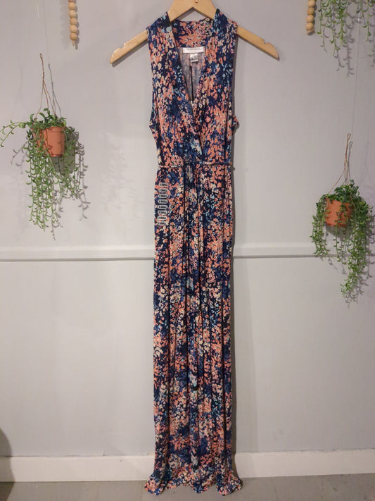 Classic crisscross tank maxi dress, Multi -NF