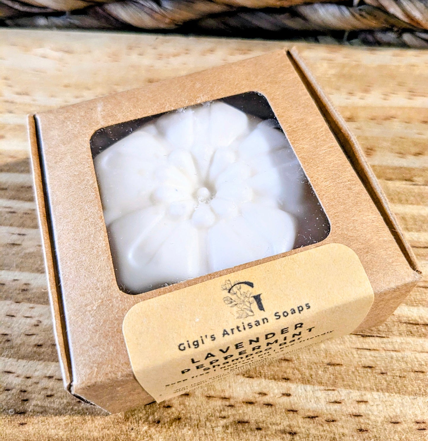 Small-batch handmade shampoo bar, Lavender Peppermint