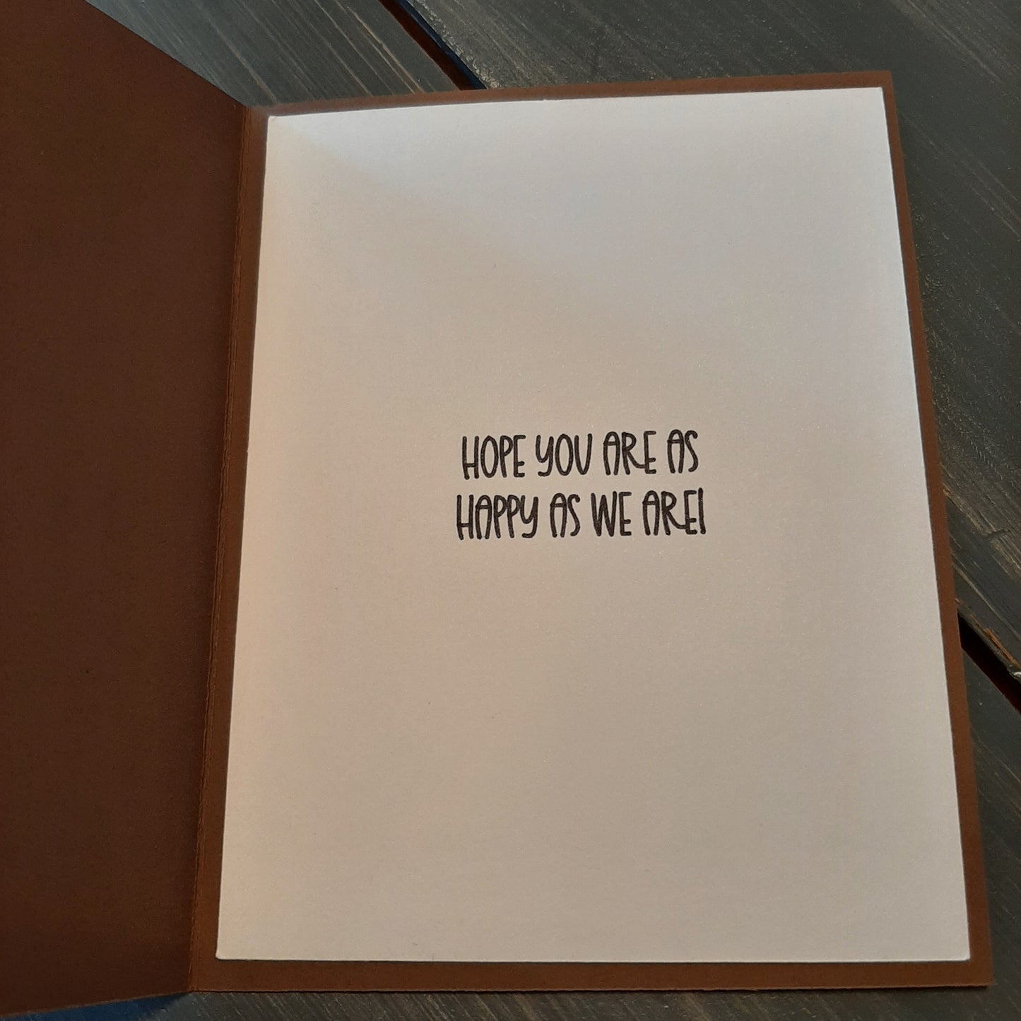 Handcrafted greeting card, Asst'd