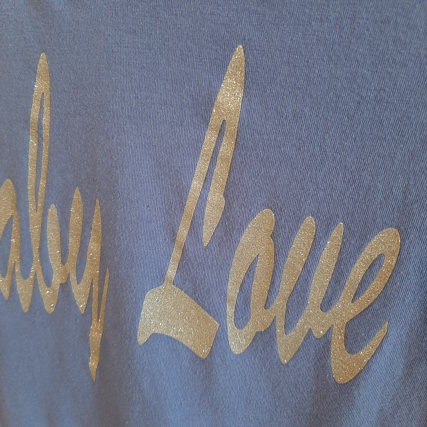 'Baby Love' graphic tee, Cornflower