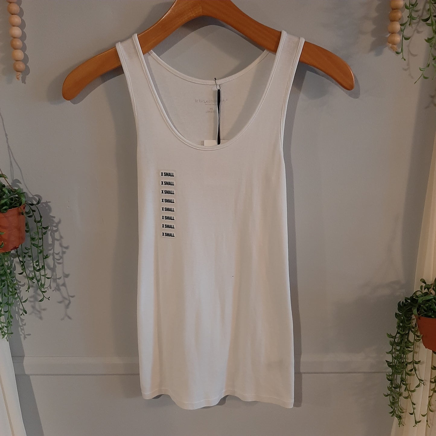 Basic scoop neck tank, Multi