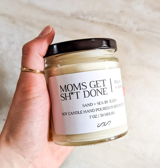 Hand-poured soy candles, Asst'd
