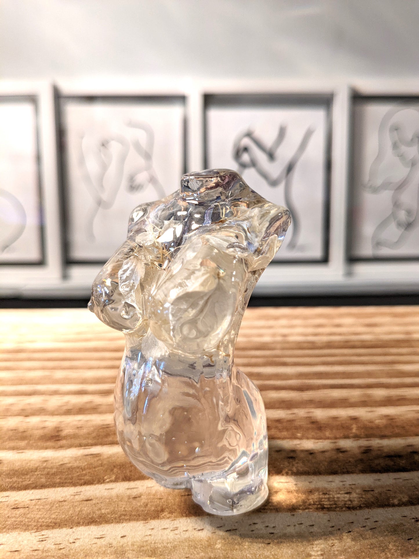 Greek Goddess Resin Statuette, Asst'd