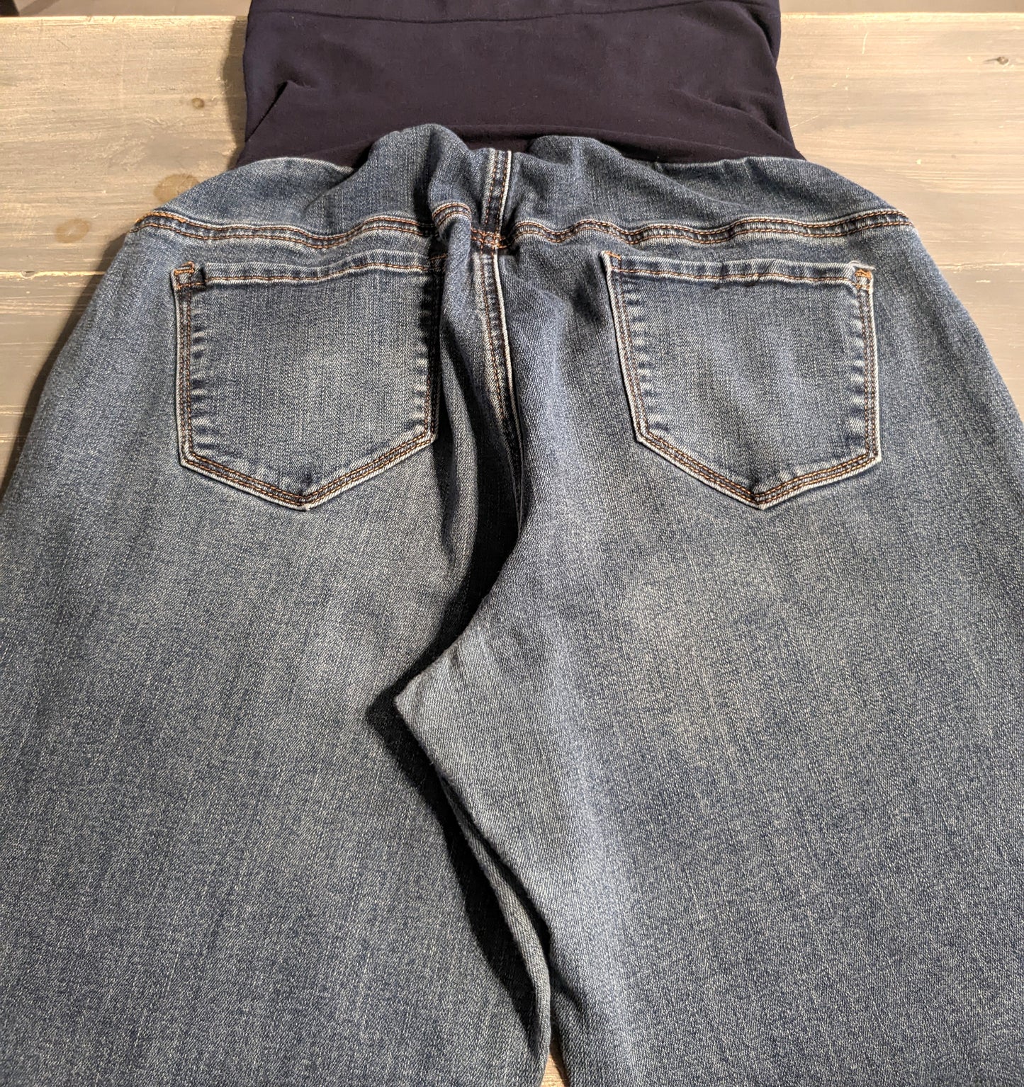 Full panel 29" bootcut jeans, Multi wash