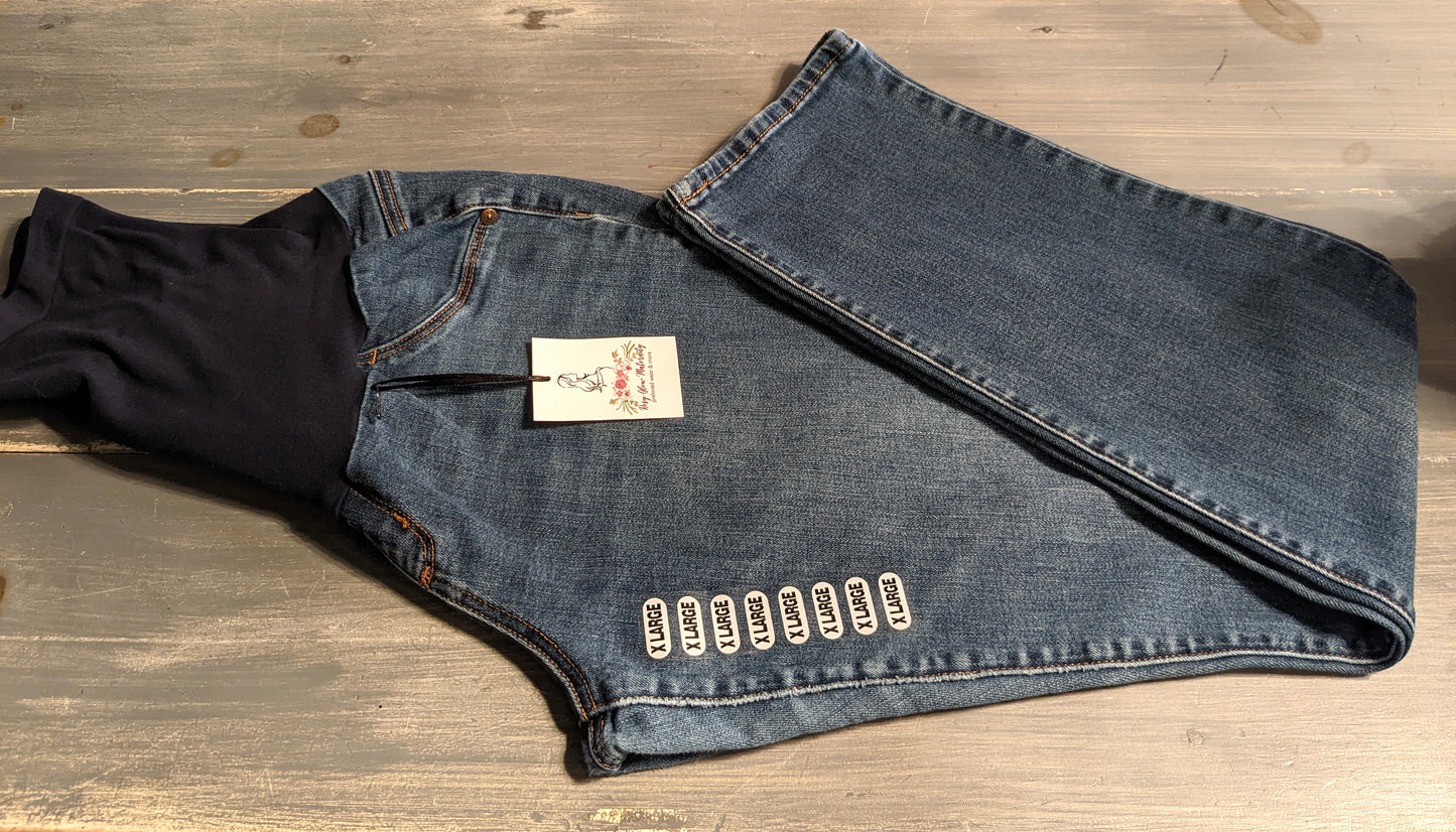 Full panel 29" bootcut jeans, Multi wash