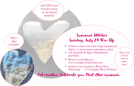 Summer Stitches DIY Custom Tank Social Event