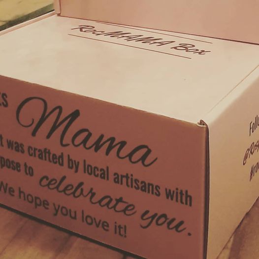 Mom-to-be gift box. Mom gift box. Pregnancy subscription box. Local gifts for expecting mom.